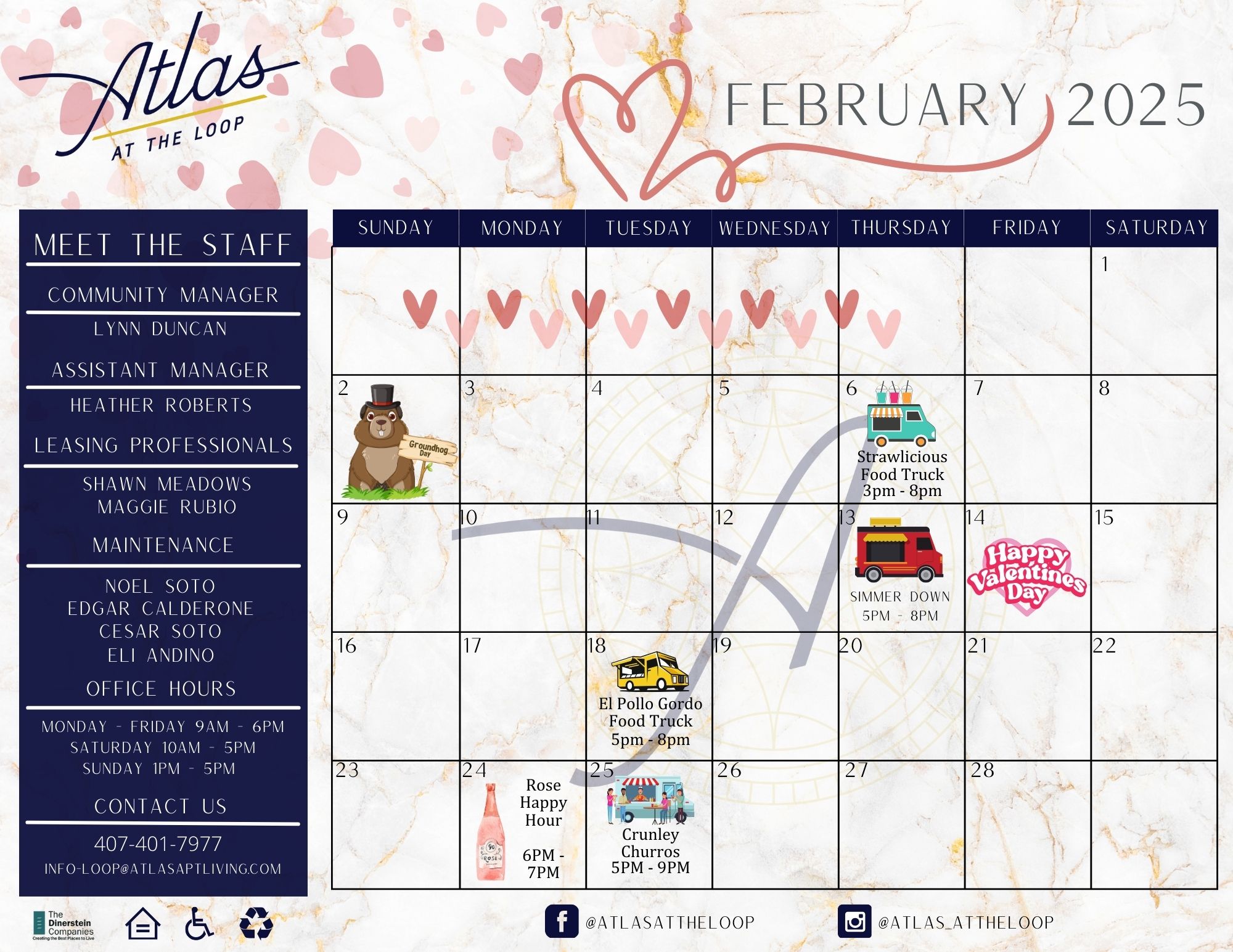 February Event Calendar